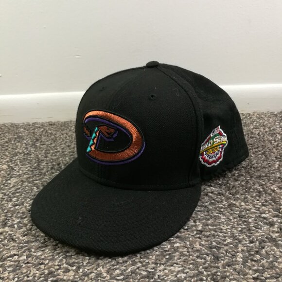 New Era 59Fifty Arizona Diamondbacks World Series 2001 Fitted Hat Cap 7 5/8 MLB - Picture 1 of 9